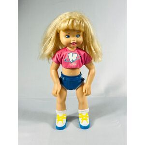 Vintage Heather Hoola Doll 12" Toy Quest Doll Only 1980s Blonde Tested 80s Kid